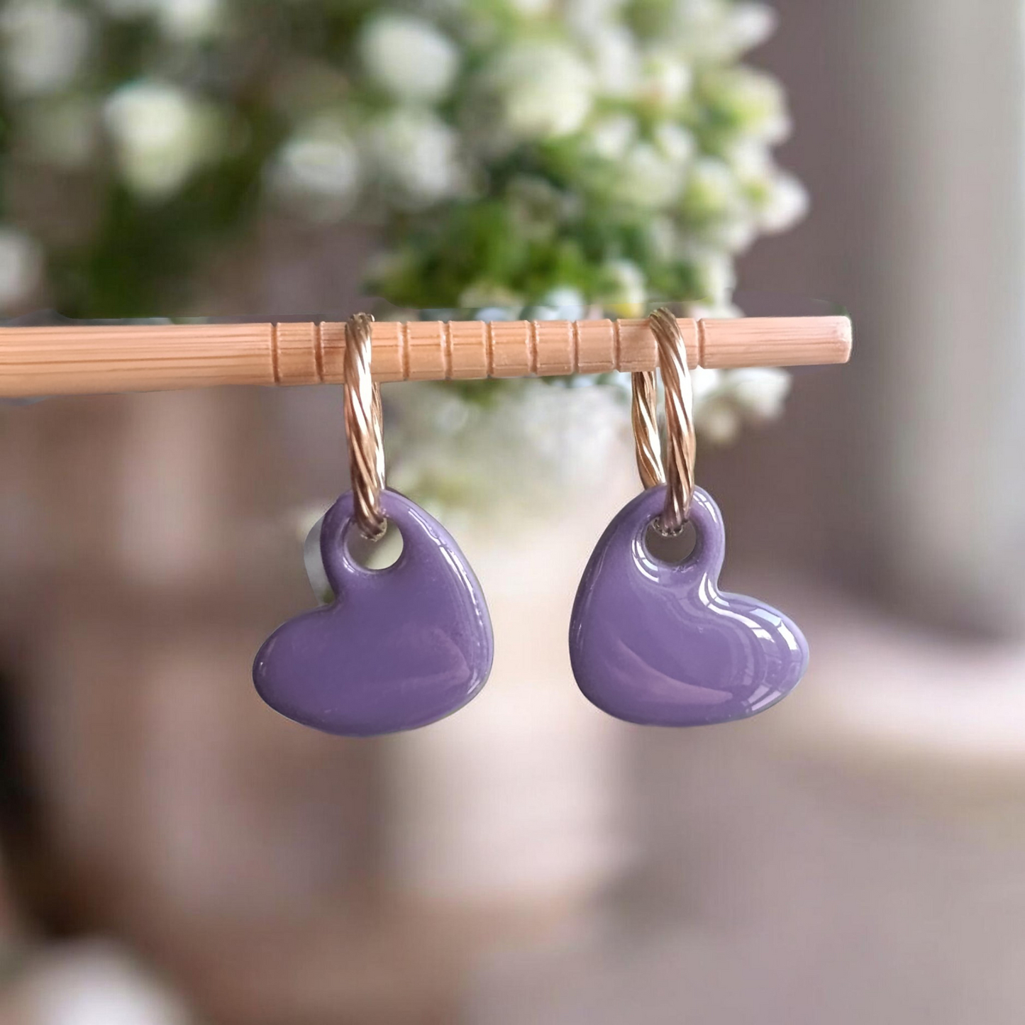 Boucles d'oreilles Pépettes faites main personnalisables