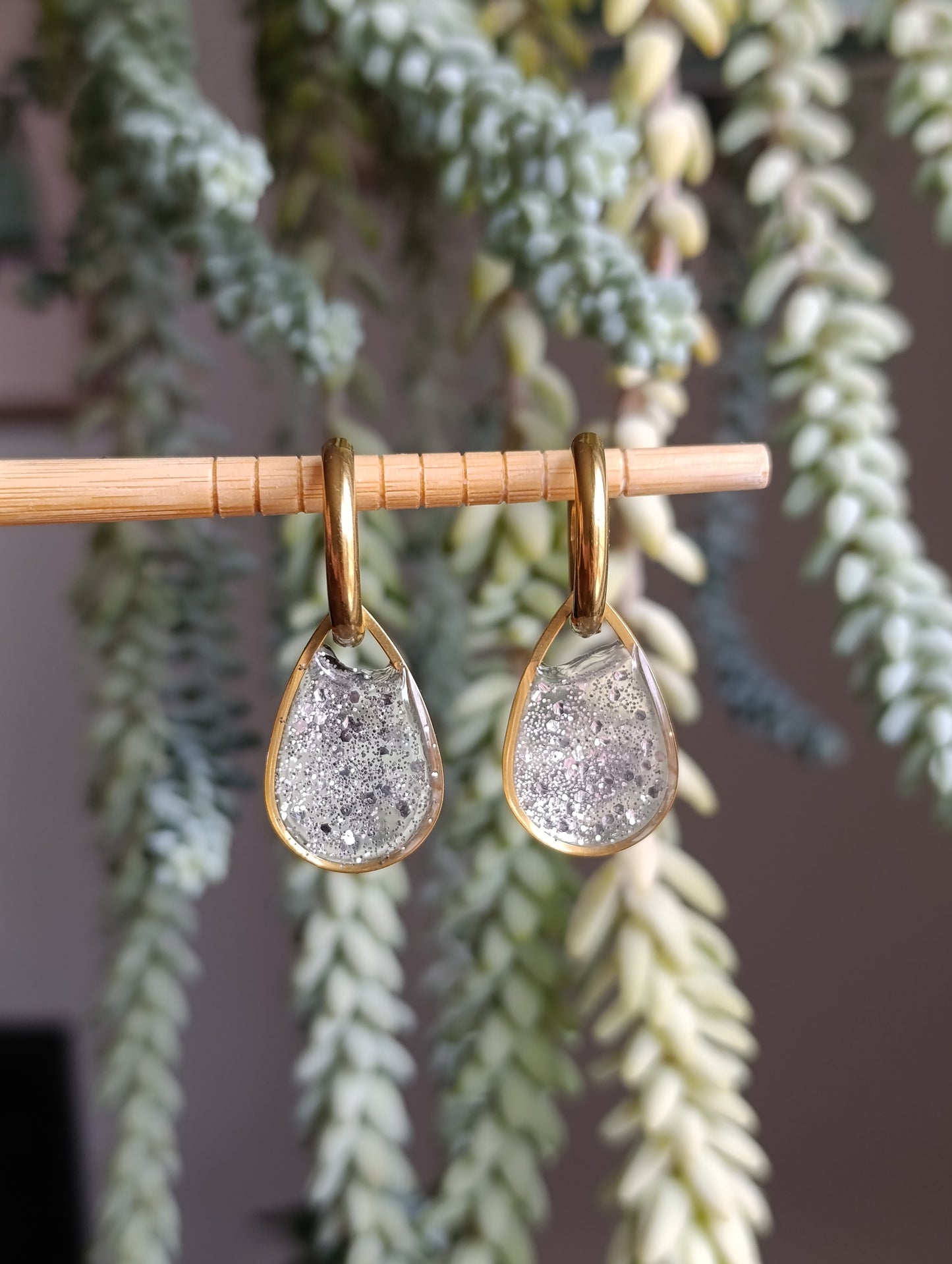 Boucles d'oreilles London rain