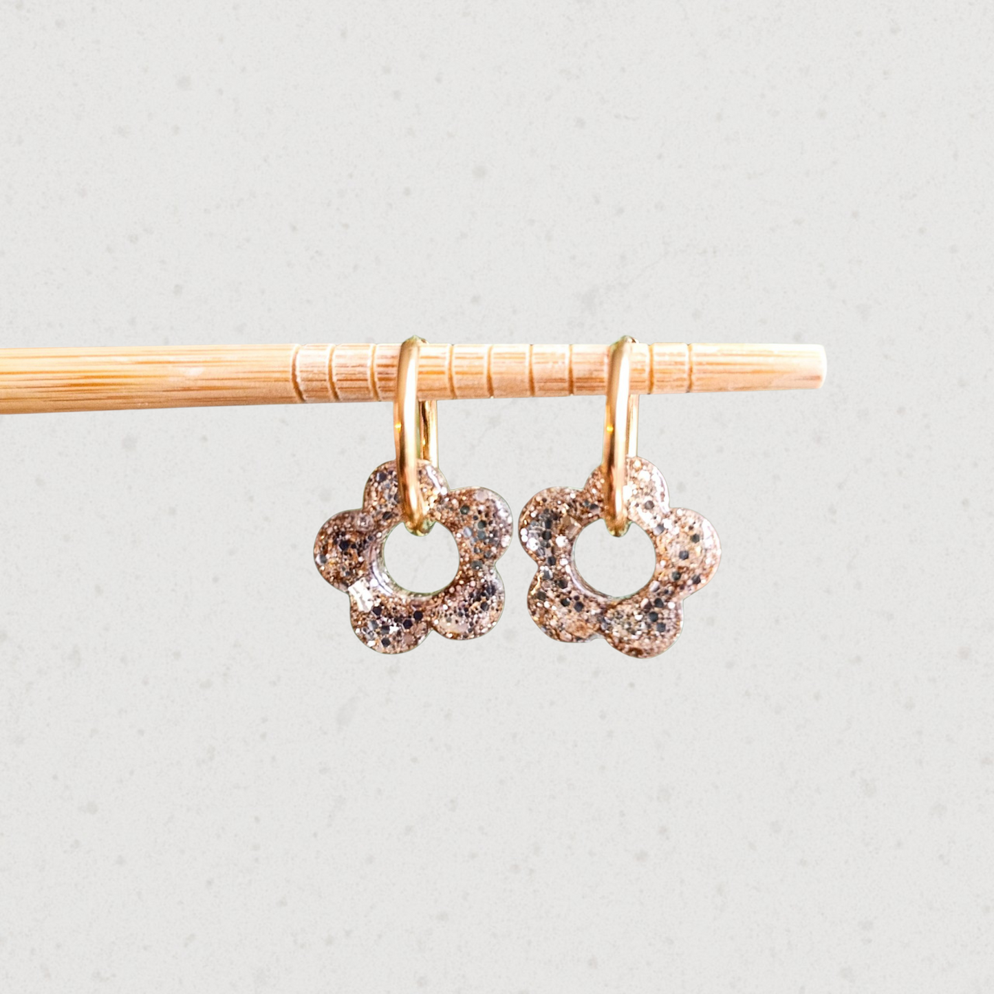 Pampilles resine paillettes